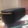 Prada Odette Black Saffiano Leather Bag 418