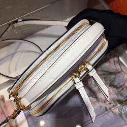 Prada Odette White Saffiano Leather Bag 960