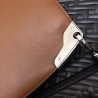 Prada Brown Sidonie Leather Shoulder Bag 640