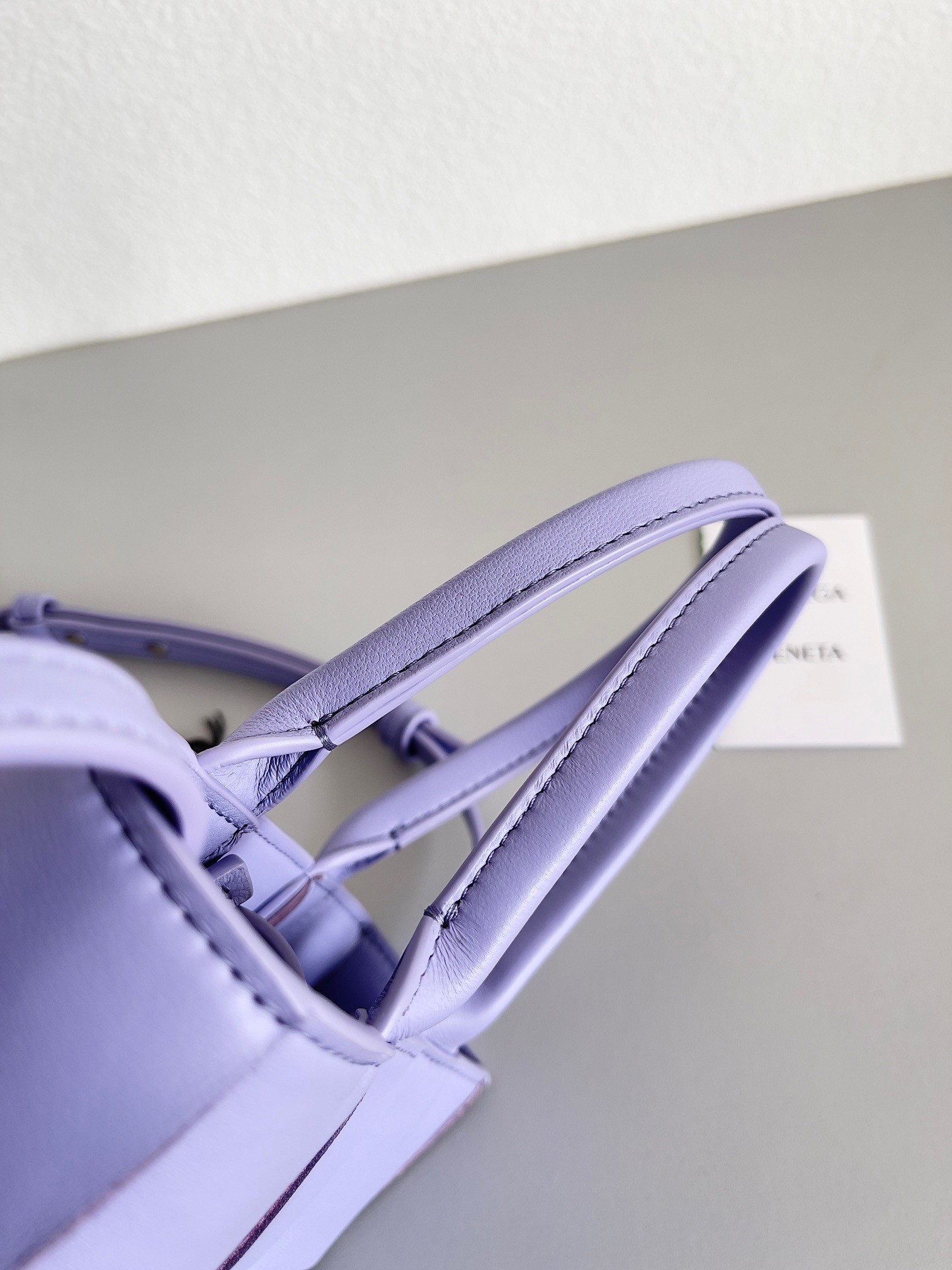 Bottega Veneta Mini Cassette Tote Bag In Wisteria Lambskin 981