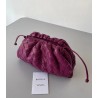 Bottega Veneta Mini Pouch In Cinnabar Intrecciato Lambskin 073