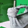 Bottega Veneta BV Jodie Mini Bag In Teal Washed Intrecciato Lambskin 249