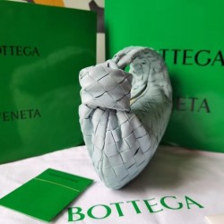 Bottega Veneta BV Jodie Mini Bag In Teal Washed Intrecciato Lambskin 249