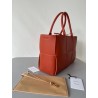 Bottega Veneta Arco Medium Tote In Maple Intrecciato Lambskin 051