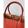 Bottega Veneta Arco Medium Tote In Maple Intrecciato Lambskin 051