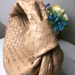 Bottega Veneta BV Jodie Small Bag In Beige Intrecciato Leather 259