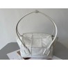 Bottega Veneta Arco Small Bag In White Intrecciato Leather 291