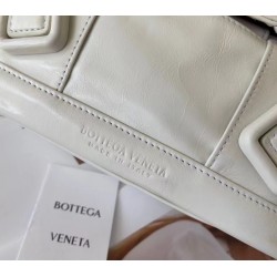 Bottega Veneta Arco Small Bag In White Intrecciato Leather 291