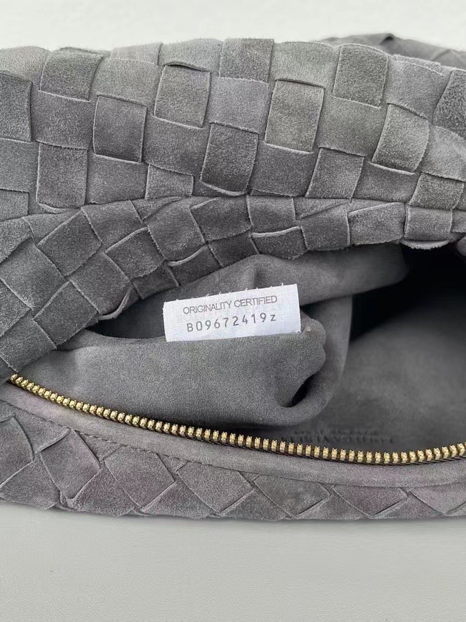 Bottega Veneta BV Jodie Teen Bag In Thunder Suede Calfskin 094