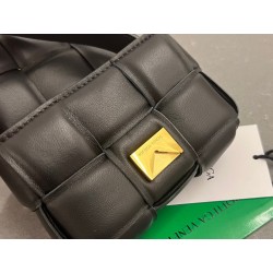 Bottega Veneta Candy Padded Cassette Bag In Black Lambskin 324