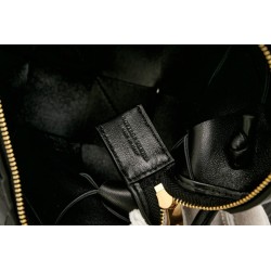 Bottega Veneta Small Cassette Camera Bag In Black Lambskin 971