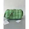 Bottega Veneta Padded Cassette Bag In Acid Green Lambskin 226