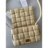 Bottega Veneta Padded Cassette Bag In Porridge Lambskin 761