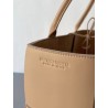 Bottega Veneta Arco Medium Tote In Beige Intrecciato Lambskin 928