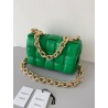 Bottega Veneta Chain Cassette Bag In Parakeet Lambskin 951