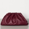 Bottega Veneta The Pouch Clutch In Bordeaux Calfskin 721