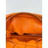 Bottega Veneta BV Jodie Mini Bag In Orange Intrecciato Lambskin 936