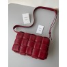 Bottega Veneta Padded Cassette Bag In Dard Red Lambskin 590