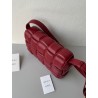 Bottega Veneta Padded Cassette Bag In Dard Red Lambskin 590