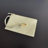 Bottega Veneta Mini Cabat Bag In Travertine Intrecciato Lambskin 001