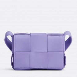 Bottega Veneta Candy Cassette Bag In Wisteria Lambskin 114