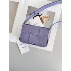 Bottega Veneta Candy Cassette Bag In Wisteria Lambskin 114