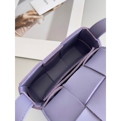 Bottega Veneta Candy Cassette Bag In Wisteria Lambskin 114