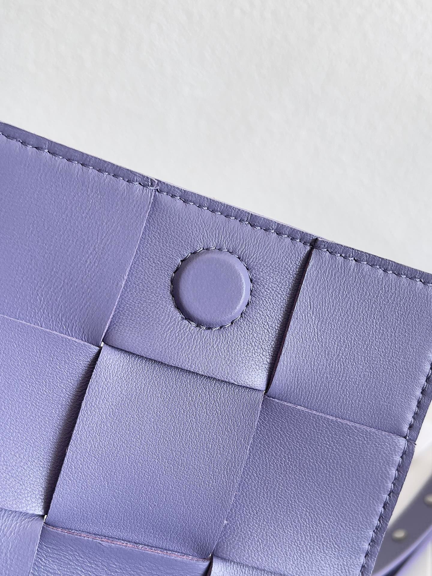 Bottega Veneta Candy Cassette Bag In Wisteria Lambskin 114