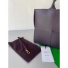 Bottega Veneta Arco Medium Tote In Fondant Intrecciato Lambskin 666