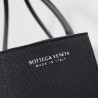 Bottega Veneta Large Arco Tote Bag In Black Intrecciato Canvas 168