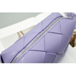 Bottega Veneta Small Cassette Camera Bag In Wisteria Lambskin 364