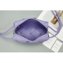 Bottega Veneta Small Cassette Camera Bag In Wisteria Lambskin 364