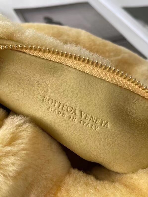 Bottega Veneta Mini BV Jodie Bag In Teddy Shearling 392