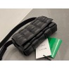 Bottega Veneta Small Padded Cassette Bag In Black Lambskin 100