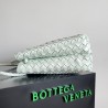 Bottega Veneta Andiamo Medium Bag In Glacier Intrecciato Lambskin 669