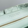 Bottega Veneta Andiamo Medium Bag In Glacier Intrecciato Lambskin 669