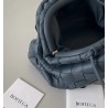 Bottega Veneta Mini Pouch In Thunder Intrecciato Lambskin 121