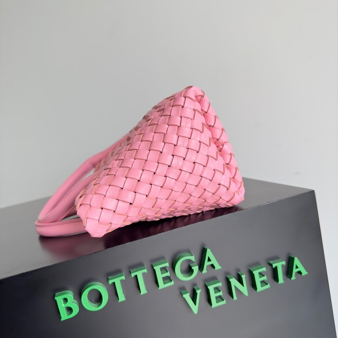 Bottega Veneta Mini Cabat Bag In Ribbon Intrecciato Lambskin 018