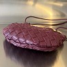 Bottega Veneta Sardine Mini Bag In Barolo Intrecciato Lambskin 093