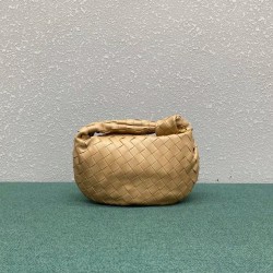 Bottega Veneta BV Jodie Mini Bag In Beige Intrecciato Lambskin 170