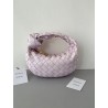 Bottega Veneta BV Jodie Mini Bag In Light Pink Intrecciato Lambskin 132