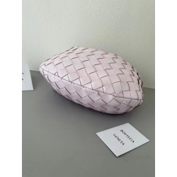 Bottega Veneta BV Jodie Mini Bag In Light Pink Intrecciato Lambskin 132