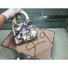 Dior Mini Lady Dior Bag With Toile De Jouy Printed 442