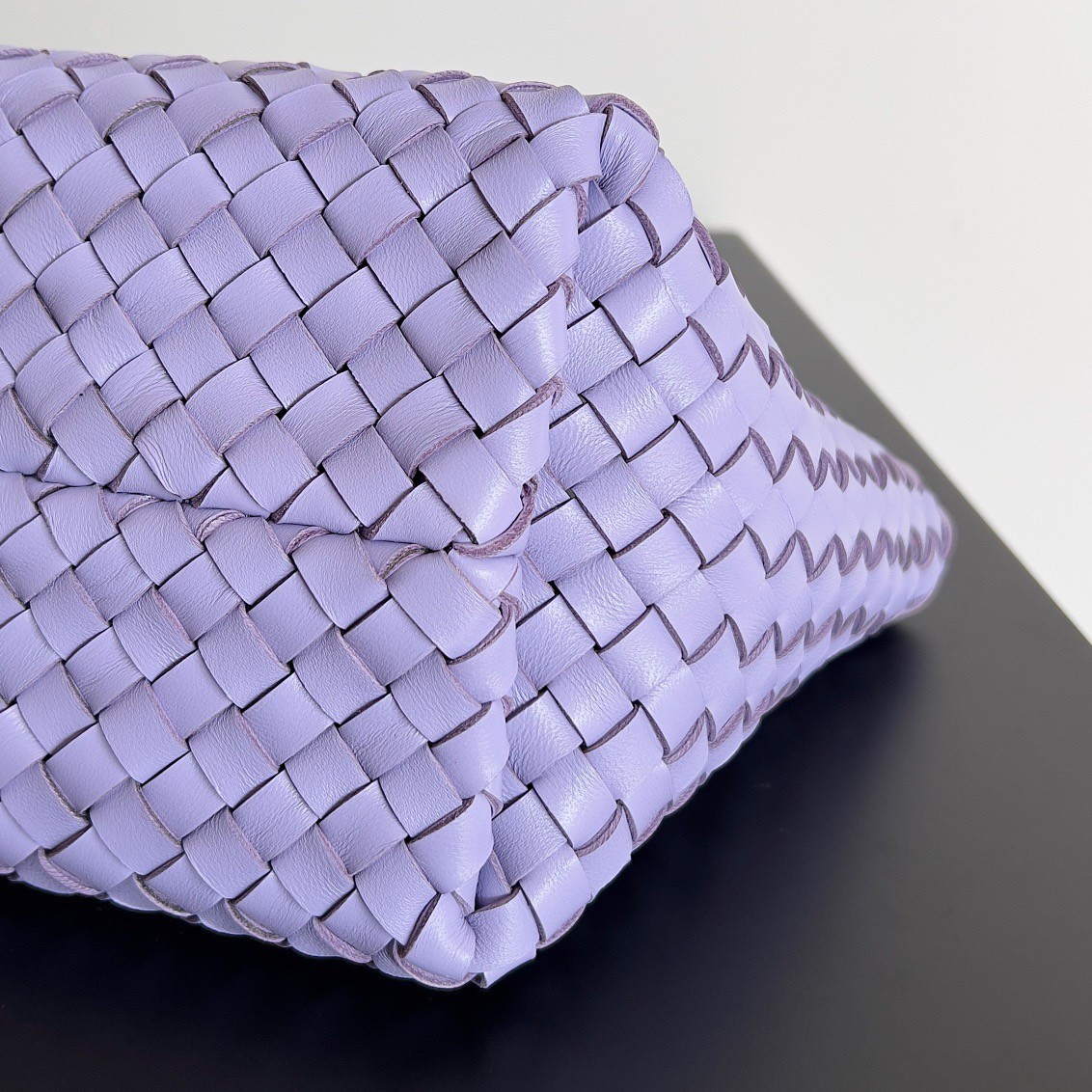 Bottega Veneta Mini Cabat Bag In Wisteria Intrecciato Lambskin 171