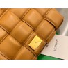 Bottega Veneta Small Padded Cassette Bag In Camel Lambskin 750