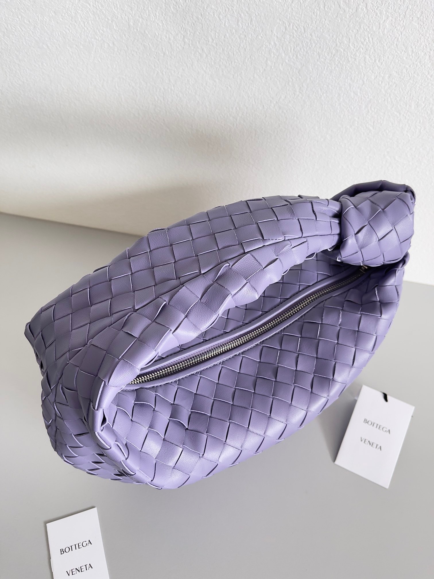 Bottega Veneta BV Jodie Teen Bag In Wisteria Intrecciato Leather 753