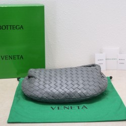 Bottega Veneta BV Jodie Teen Bag In Thunder Intrecciato Leather 859