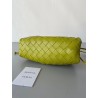 Bottega Veneta Mini Pouch In Kiwi Intrecciato Lambskin 746