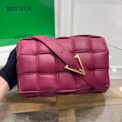 Bottega Veneta Padded Cassette Bag In Cinnabar Calfskin 717