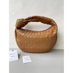 Bottega Veneta BV Jodie Teen Bag In Caramel Intrecciato Leather 930